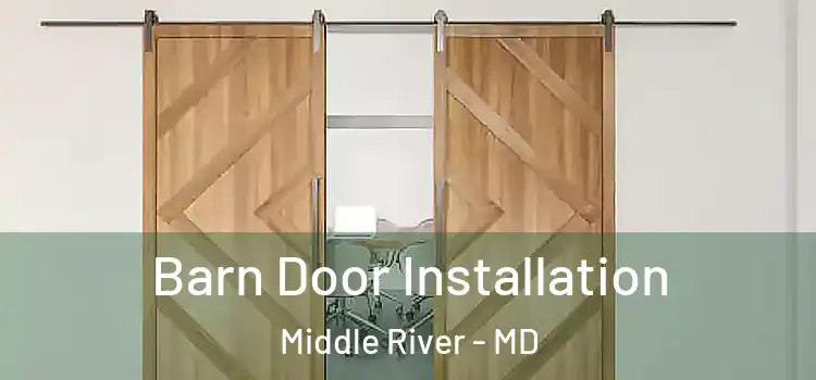 Barn Door Installation Middle River - MD